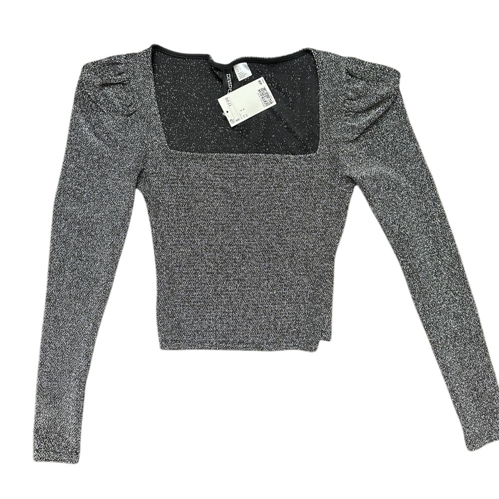 H&M glitter top